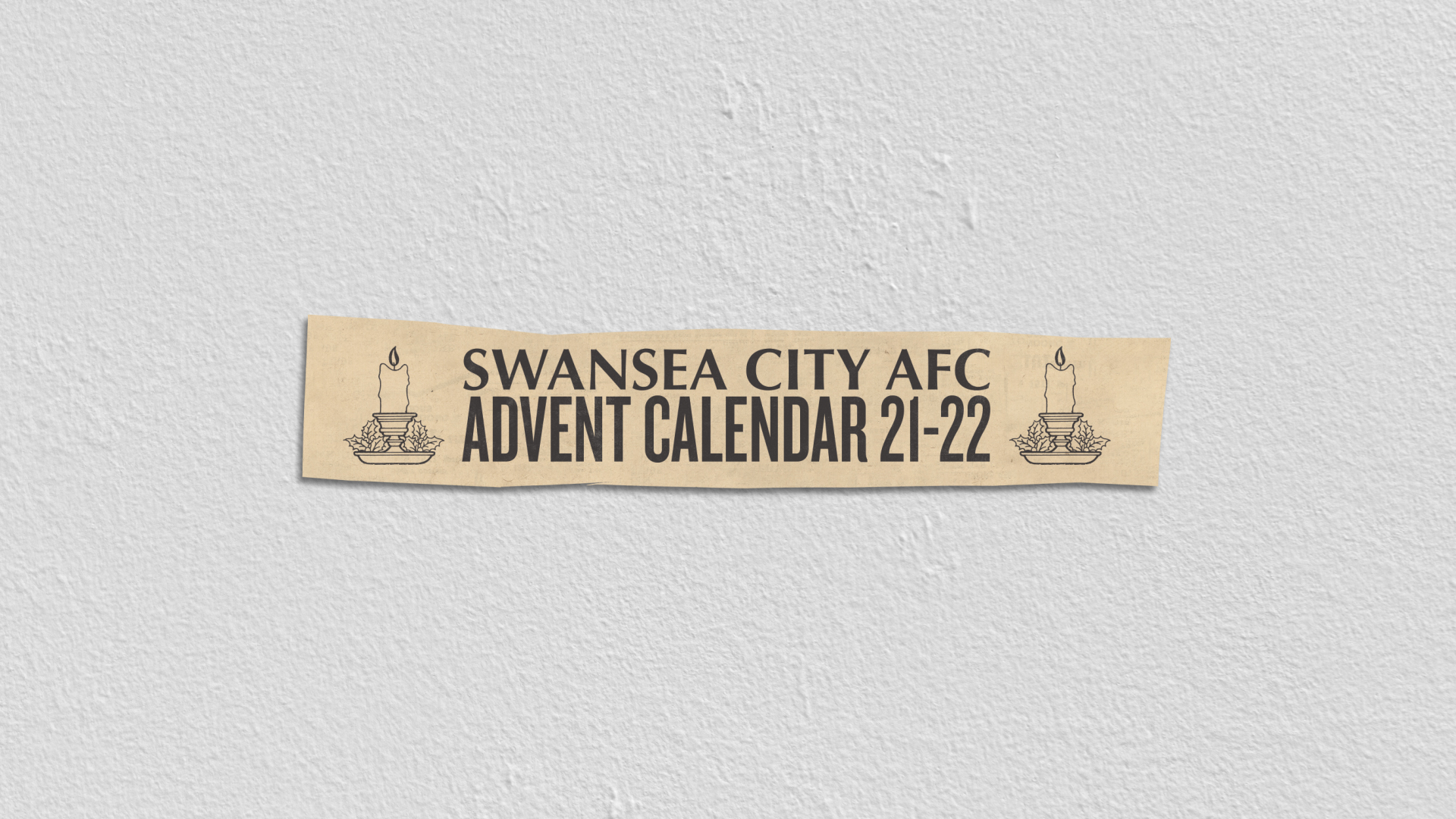 Swansea City advent calendar Day Twenty Four Swansea